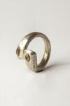 Parts of Four Twisted Druid Ring E1601-15- MA+HER (Twisted MA+HER medium matte sterling silver + crystal) PPOF25